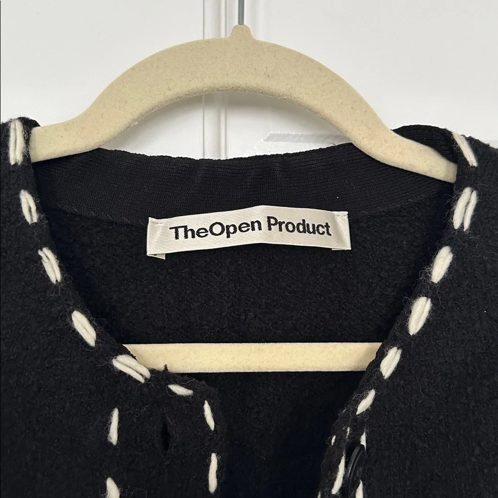 The Open Project Stitch Cardigan - Black